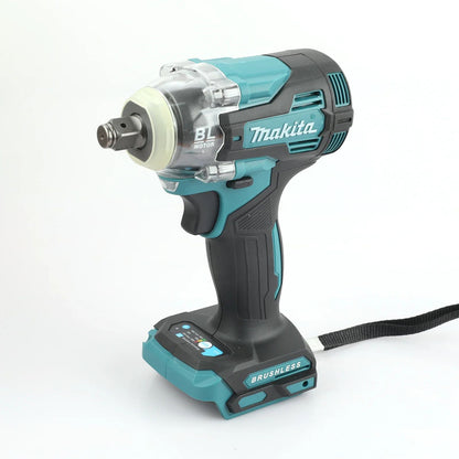 Parafusadeira de impacto a bateria Makita TW004G, parafusadeira elétrica sem escova, furadeira recarregável para bateria Makita 18V