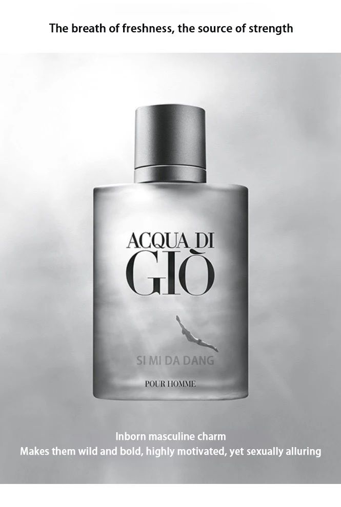 Men's Perfume 100ml, Long-lasting Freshness, Awakens Your Daily Charm | Essential for Commuting, Business, and Social Dating