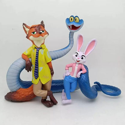 2025 Novo Filme Popular Zootopia 2 Periférico Boneco de Ação de Alta Qualidade Judy Nick PVC Brinquedo Estoque Limitado Frete Grátis