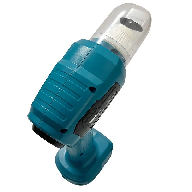 Aspirador de pó elétrico Makita com forte sucção, mini, sem fio, portátil, soprador para limpeza doméstica com 7 bicos para bateria 20V 18V