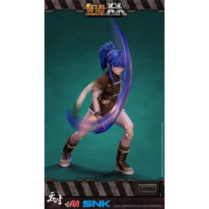 Original TUNSHI STUDIO BRAND METAL SLUG Metal Slug XX Leona Heidern 1/12 em Estoque Figuras Colecionáveis de Anime Modelo de Brinquedo AIme
