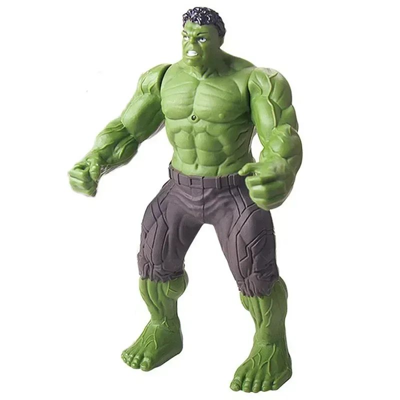 17 Cm Brinquedos Infantis Bonecos Marvel Anime Homem-Aranha Hulk Boneco de Ação Homem de Ferro Desenho Animado Brinquedo Infantil Presente de Natal Boneca Luminosa Hobbies