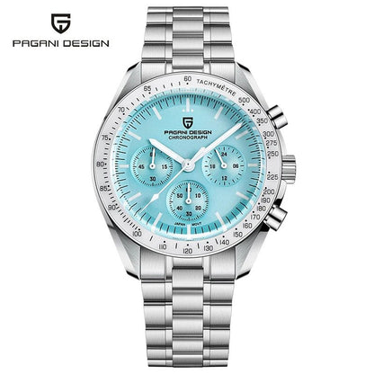2025 New PAGANI DESIGN Mens Watches Top Brand Luxury Automatic Quartz Chronograph Waterproof Sport Stainless Steel Clock Relogio