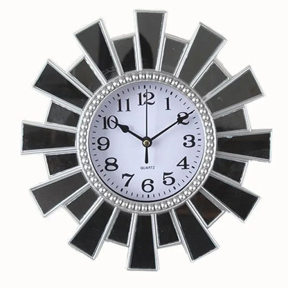 Retro home wall decoration clock font clear wall clock travel time accurate border three-dimensional hanging quartz clock