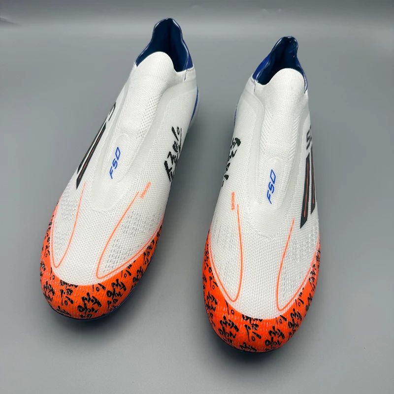 Mens Boys Professional Football Boots TF/FG Soccer Shoes High Ankle Kids Cleats Training Sport Sneakers Outdoor High-quality