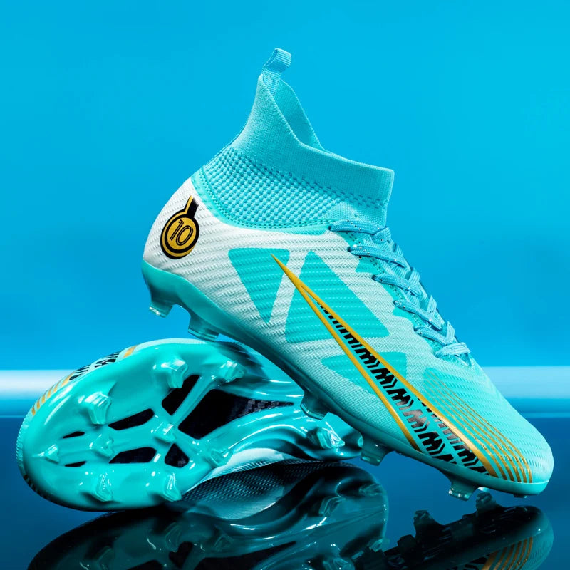 Quality Football Shoes for Boys Soccer Shoes Men Soccer Cleats Free Shipping Football Boots Unisex Outdoor Ultralight Sneakers