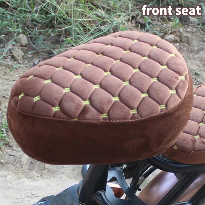 Capa de Selim Confortável de Bicicleta Bateria Universal Inverno Quente