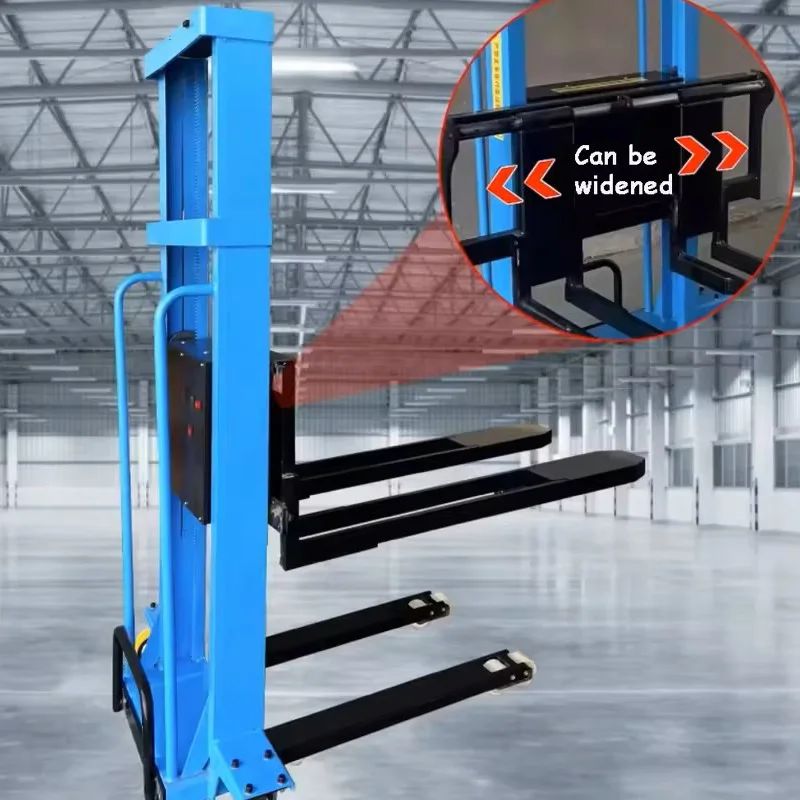 Empilhadeiras Elétricas Portáteis Especializadas Montadas em Caminhão 1 Tonelada 500kg Capacidade de Carga Elevação Totalmente Automática Manuseio Pequenas Empilhadeiras