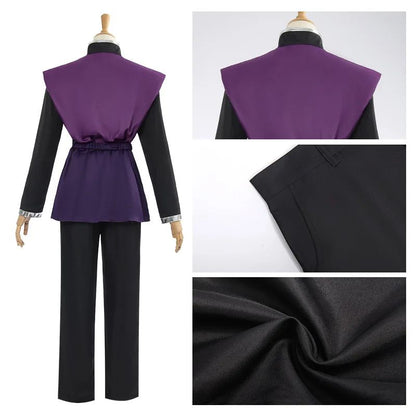 Shinazugawa Genya Cosplay Anime Costume Wig Carnival Halloween Comic Animation Party Clothing