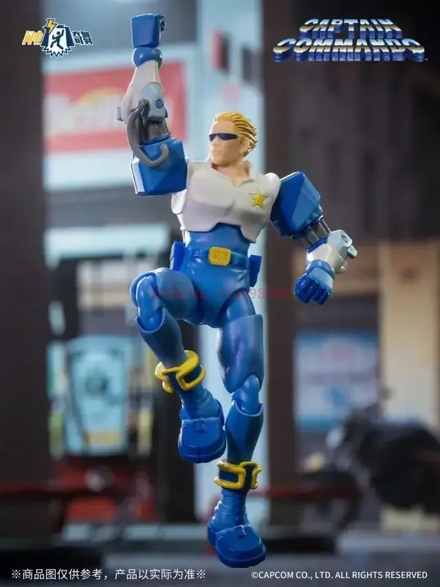 52TOYS Action Figure CAPCOM Final Fight 1PCS Colecionável Decoração de Mesa Presente Criativo para Aniversário 3.75inch/10cm