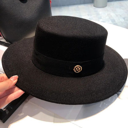 primavera outono moda praia 2025 Chapéu feminino fedora capela elegante Chapéu Panamá masculino fascinator Foto de casamento feltro Bowler novo