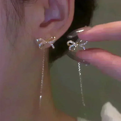 Nova Tendência de Moda Design Exclusivo Elegante e Requintado Brincos Retangulares de Zircônia Para Mulheres Joias Festa de Casamento Presentes Premium