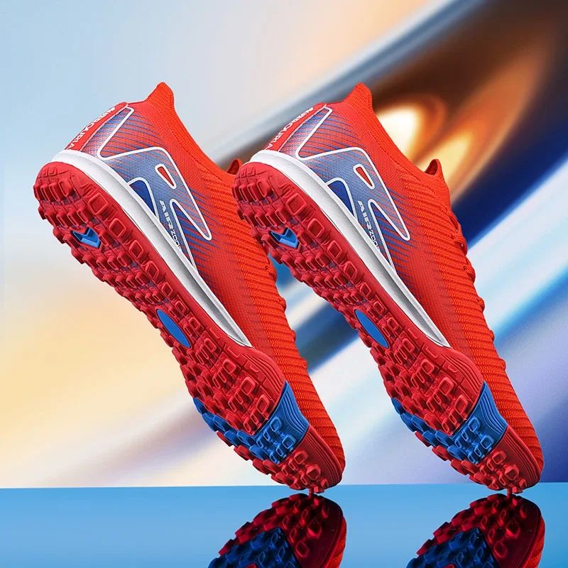 New Men Soccer Shoes Training Boys Outdoor Sport Football Boots Adult  Long Spikes Non Slip Cleats Breathable Match Comfortable