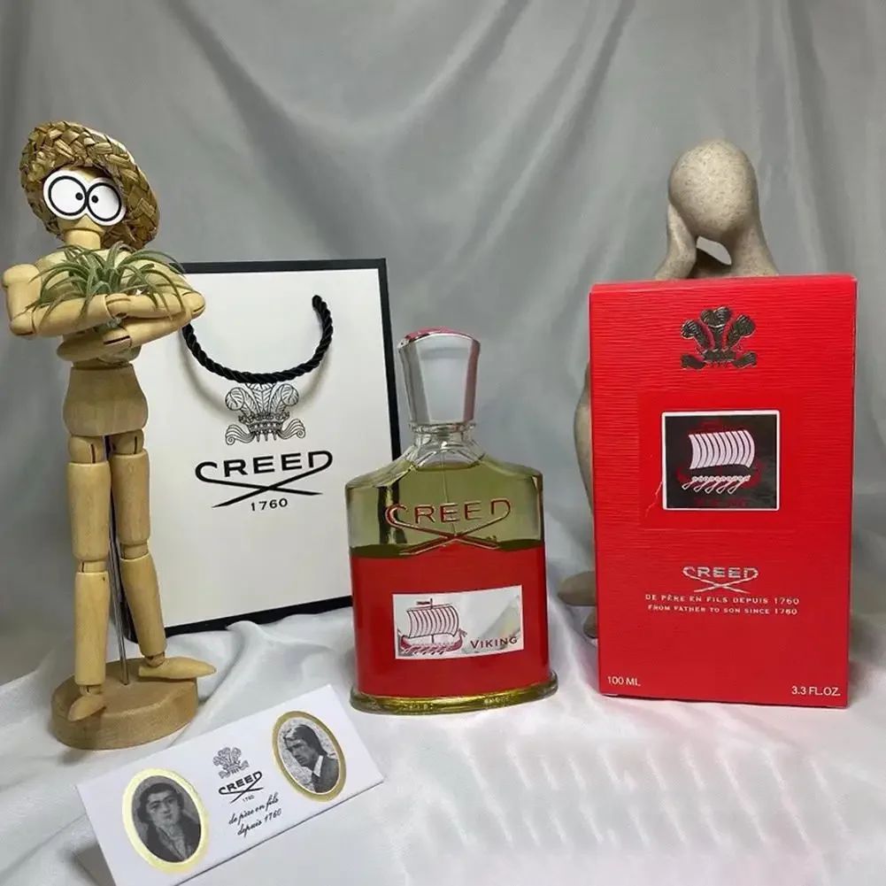 The Creed Aventus Eau de Parfum Silver Mountain  Water Original Santal Perfume Green Irish Tweed Eau De Parfum Spray for Unisex