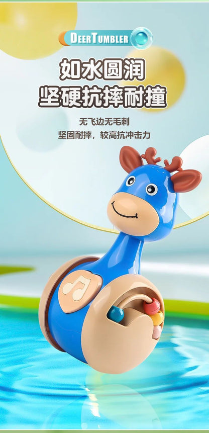 Brinquedos Roly-Poly para Bebês de 6 a 12 Meses, Brinquedos Gangorra para Meninos e Meninas - Perfeito para Aprender a Engatinhar e Educação Infantil