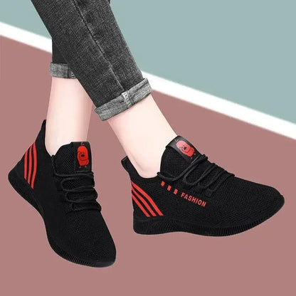 Women's Vulcanize Shoes 2025 Lightweight Sneakers Breathable Walking Sneakers Shoes Women for Gym Travel Working Sports Trainers