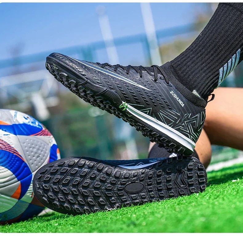 TF/FG Men Soccer Shoes Society Professional Football Field Boots Original Comfortable Top Quality Cleats Football Shoes Tenis