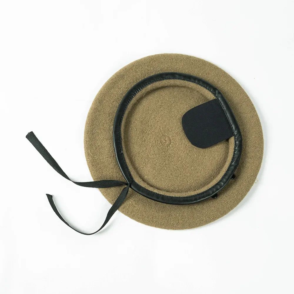Large Size Wool  Military  Army Berets Hat for Big Head Unisex Men Women Devil Soldier Winter Warm Wide Beret Cap Painters Hats