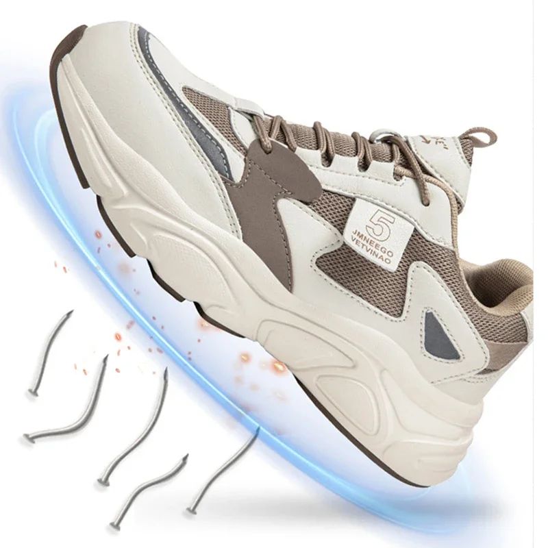 womens steel toe safety shoes size 35 36 37 38 39 40 41 lightweight safety boots non slip work shoes for women work sneakers