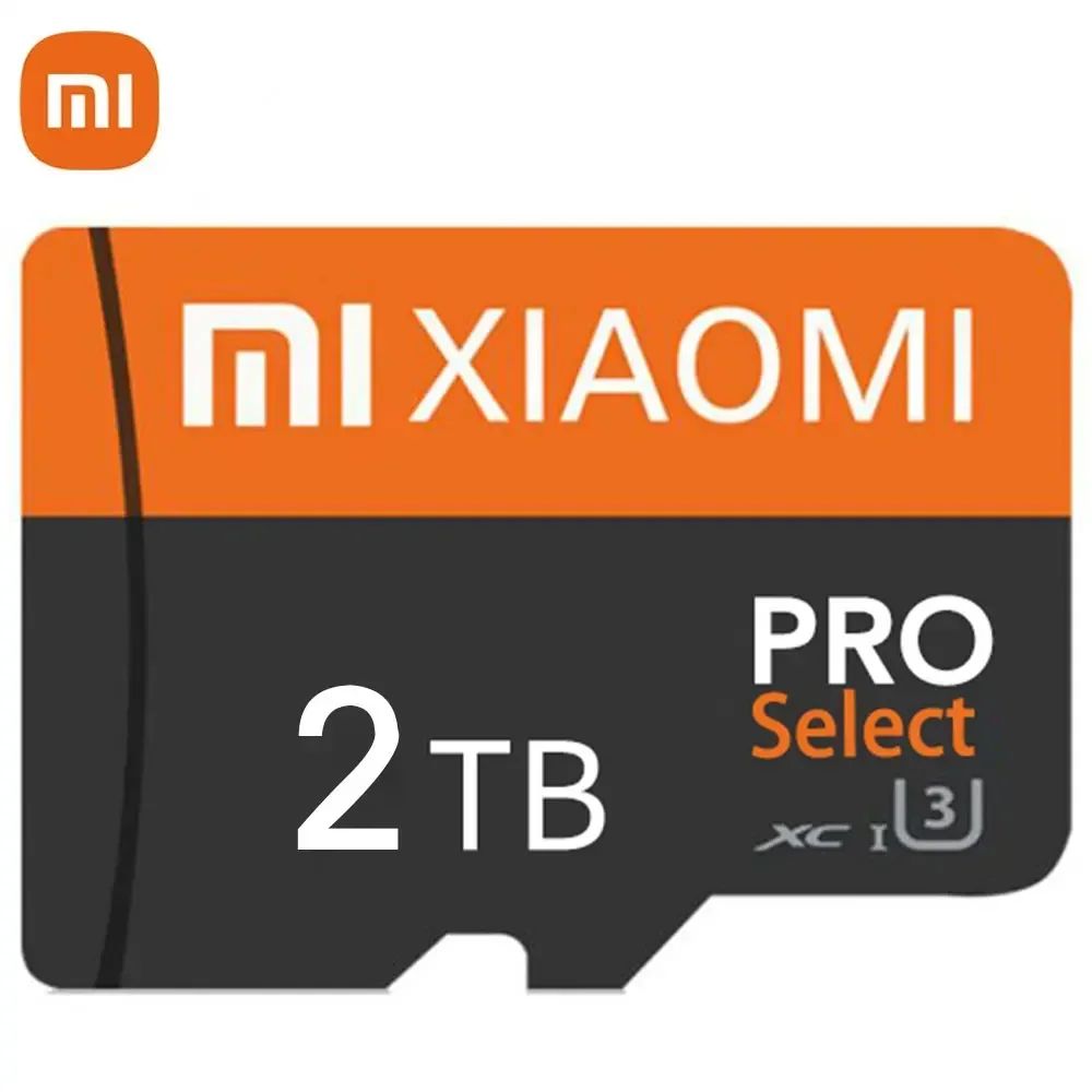 Cartão Micro TF SD Xiaomi de Capacidade Real 1TB 512GB 256GB Cartão de Memória de Alta Velocidade Cartão De Memória 128GB para Sony Lenovo Nintendo
