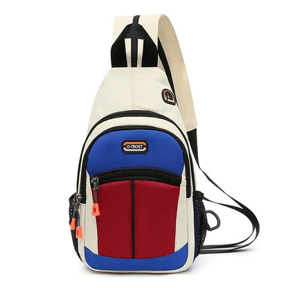 Chest Bag For Men And Women Can Be Worn With One Shoulder And Two Shoulder Crossbody Multifunctional Backpack. Fashion Chest Bag