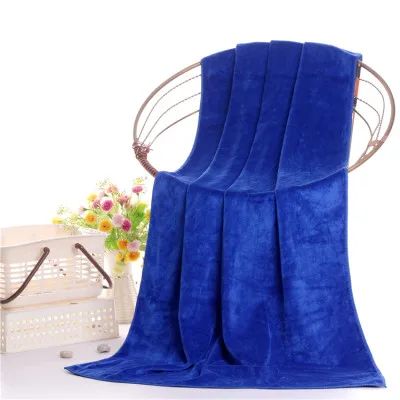 Microfiber Bath Towels – Super Absorbent, Soft, Fast Drying and Oversized Bath Lines  Multipurpose for Travel, Sports, Spa, Blue