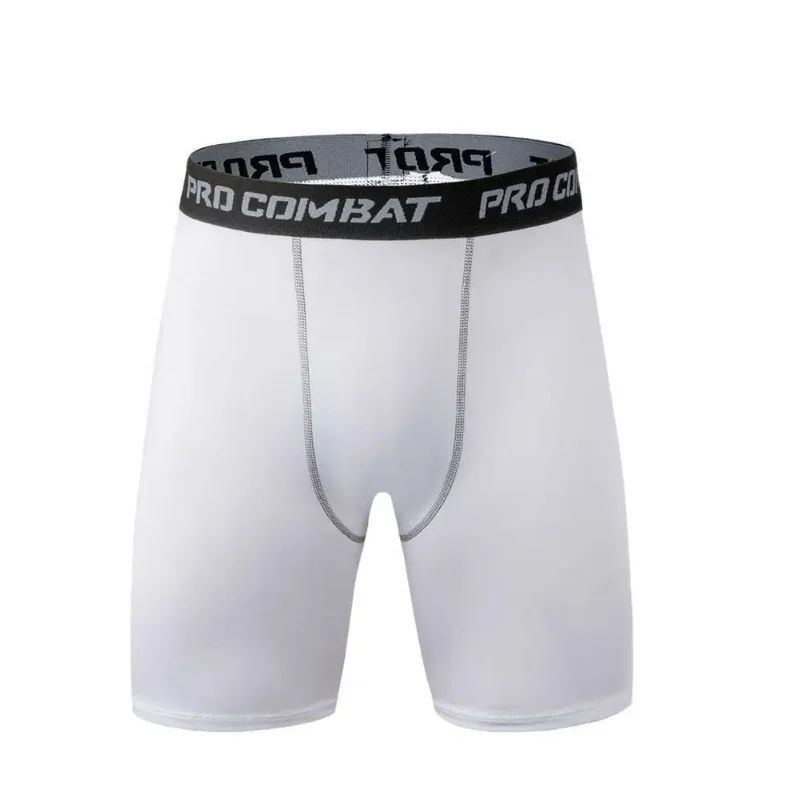 2025 New Men's Sports Leggings, Fitness Elastic Compression Leggings, Quick Drying Shorts, Running Training Elastic Shorts