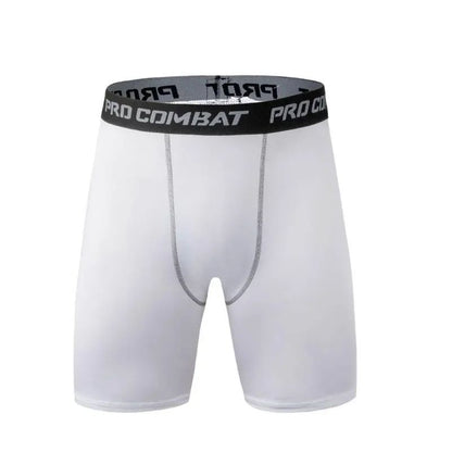 2025 New Men's Sports Leggings, Fitness Elastic Compression Leggings, Quick Drying Shorts, Running Training Elastic Shorts