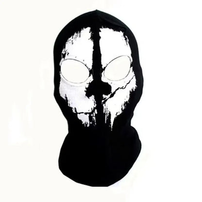 Halloween new mask Black Mask Balaclava Beanies Hats Men Ghost Skull Full Face Warmly Mask Hood Beanie Ggorros Hombre Casquette