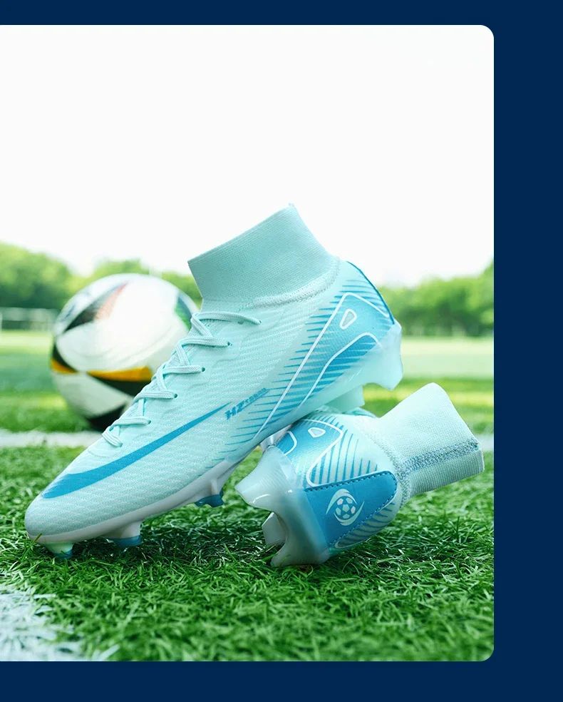 Men Soccer Shoes Society Professional Soccer Cleats Adult Fast Turf Training Football Shoes Outdoor Futsal Football Field Boots