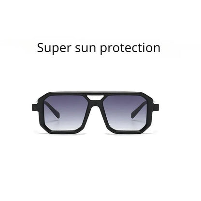 Óculos de Sol Vintage 2025 Proteção Solar Masculinos Quadrados Estilo Retrô Femininos da Moda Gafas De Sol
