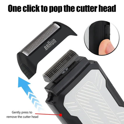 Original Fang Braun M606 Electric Razor Professional Shaver Portable Shaving Machine Mini Beard Trimmer Razor Shaver for Men