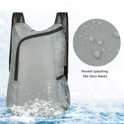 2025 New 1-Pack Multifunctional Ultralight Backpack - Foldable and Portable - Perfect for Cycling, Hiking and Travel Essentials