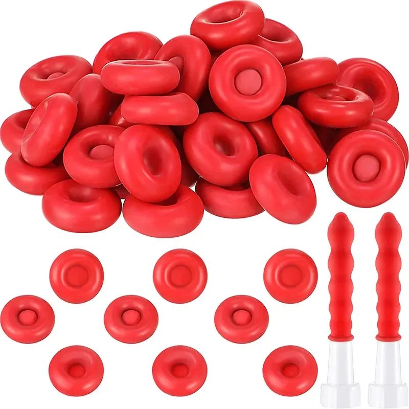 10-100pcs Bico de Calafetagem Tampa Vermelha Economizador de Calafetagem Tampas de Tubo para Selagem Preservação Ferramentas de Construção