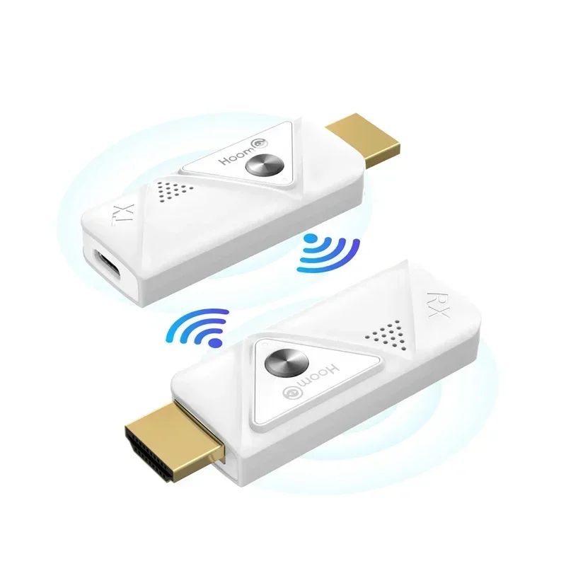 30M 1080P sem fio HDMI Plug-n-Play, compatibilidade com HDMI 1.3. Desbloqueie a projeção de tela perfeita