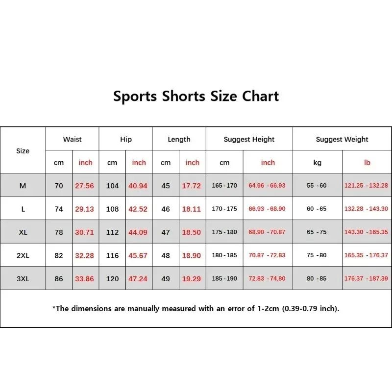 Shorts Men Quick-drying Fitness Skull Print Double Layer Shorts Workout Training Running Bodybuilding Sportwear