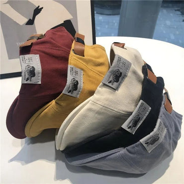 Cotton Peaky Blinders Caps for Men Hats Berets British Western Style Ivy Cap Classic Winter Woman Vintage Linen Beret