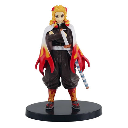 Anime Demon Slayer Kimetsu no Yaiba figura Kamado Tanjirou Boneco de Ação Agatsuma Zenitsu Nezuko Guerreiro PVC Modelo Brinquedos