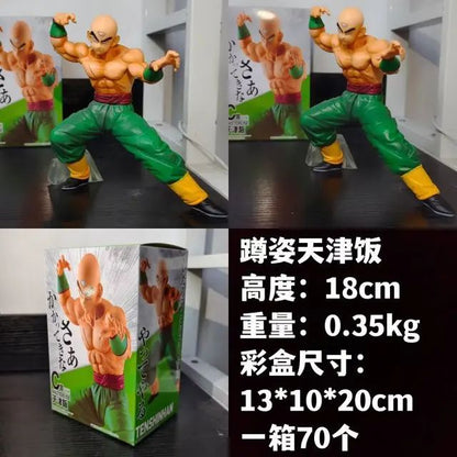 Dragon Ball Ichiban Kuji Tien Shinhan Figure PVC Model Figurine Toy Collect Hobbies Ornament Doll