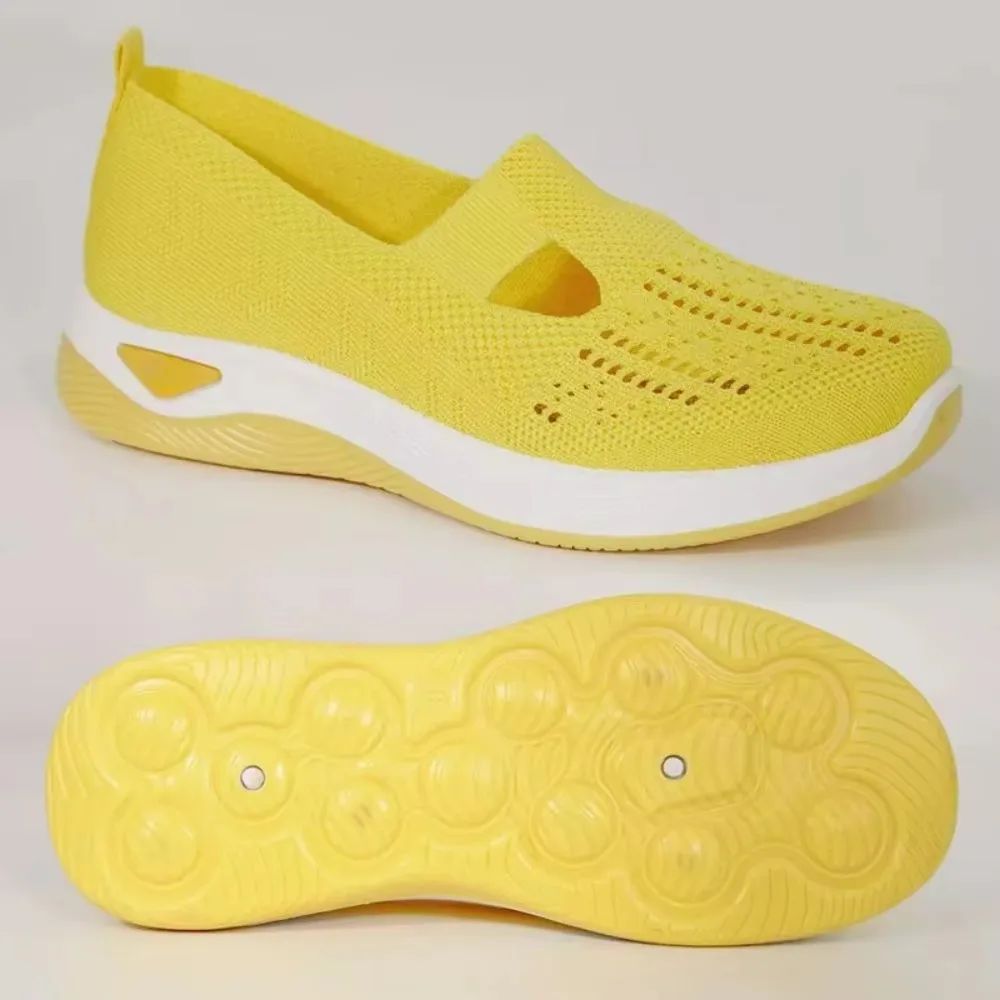 Orthopedic Shoes for Women Walking Shoes Slip On Arch Support Memory Foam Breathable Sneakers Summer Comfortable Casual Trainers