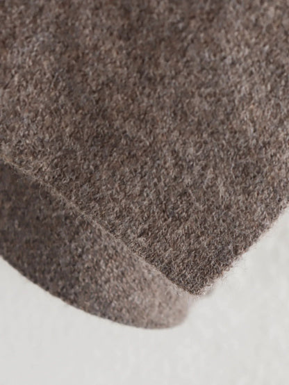 Ladies Autumn Winter Jacket Women Casual Commuter Coat Knitted Loose Oversize Coat Asymmetric Elegant Split Chic Scarf Jacket