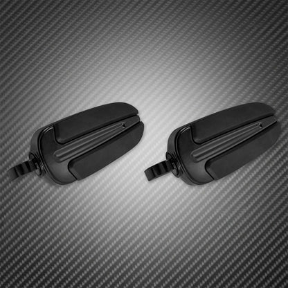 Motorcycle Rear Footpegs Pedal Slipstream Passenger Footrest For Harley Touring Road King FLHR Softail Fat Boy Dyna Sportster XL