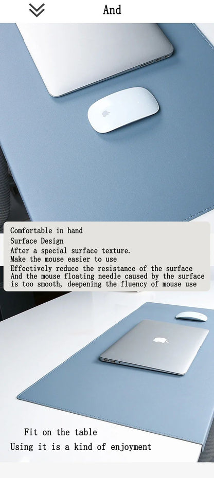 Folding Large Mouse Pad Elbow Guard Wrist Guard Mousepad Office Desk Mat Laptop Computer Desk Pad Gaming Table Mat