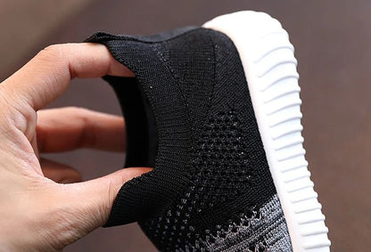 Children Running Sneakers Boys Kids Shoes Mesh Breathable Anti-Slip Walking Patchwork Tenis Toddler Soft Soled Girls Shoes