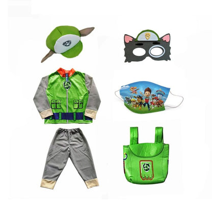 Anime Dog Patrol Kids Cosplay Costume Marshall Chase Skye Zuma Rubble Children Tops Pants Patrol Uniform Halloween Costume