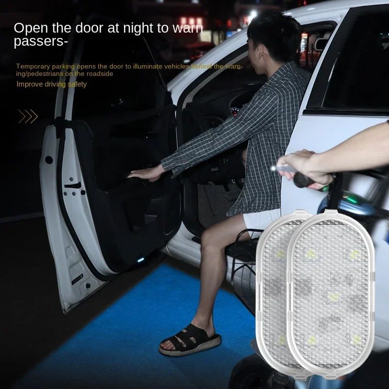 Mini Luminária de Leitura com Sensor de Toque - Luz de Teto Automotiva e Luminária de Ambiente com Carregamento USB