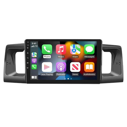 Rádio automotivo Android 13 atualizado para Toyota Corolla EX 2005-2012, tela de toque HD de 9 polegadas com CarPlay e Android Auto sem fio