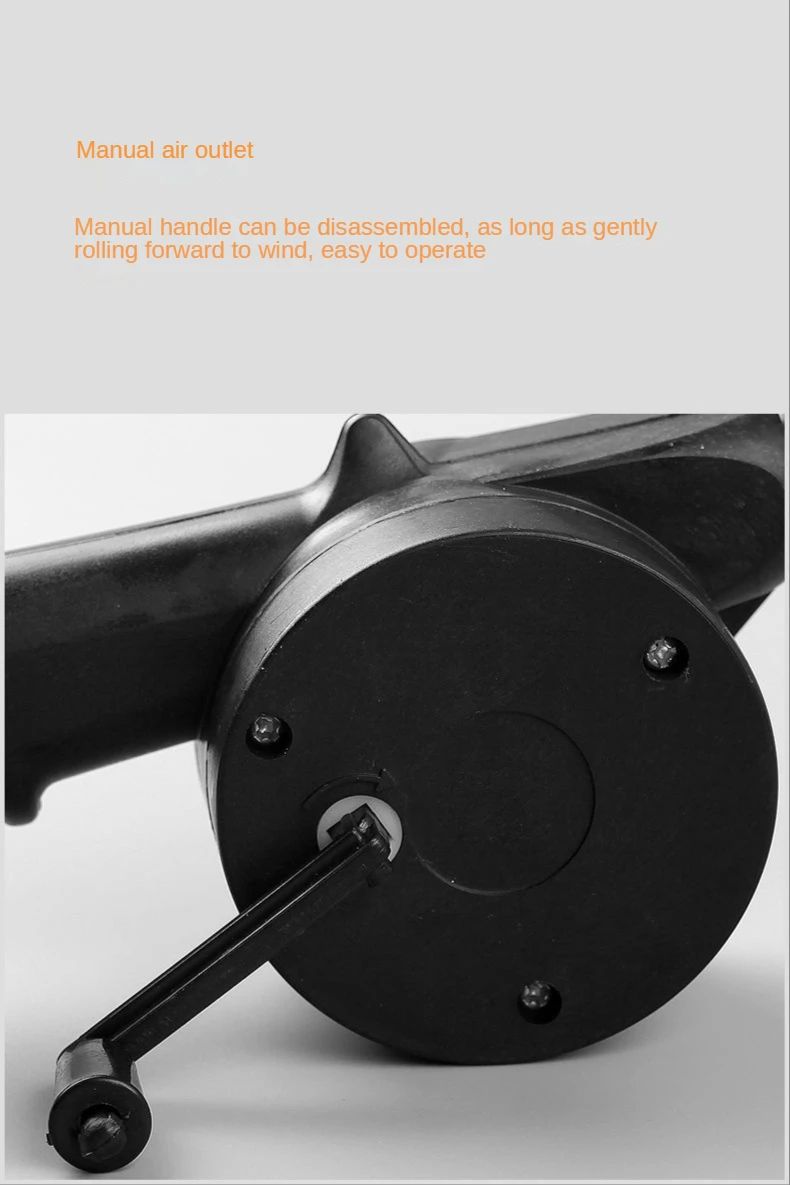 Outdoor Cooking barbecue blower Portable Hand Crank Fan Air Blower Grill Picnic Camping Stove Accessories Barbecue Tools