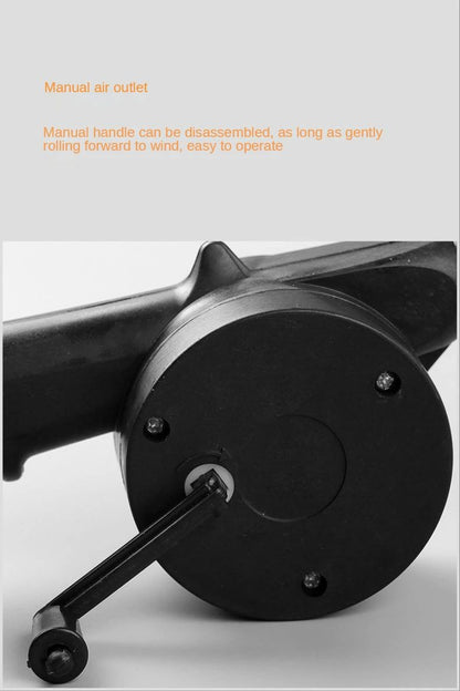 Outdoor Cooking barbecue blower Portable Hand Crank Fan Air Blower Grill Picnic Camping Stove Accessories Barbecue Tools