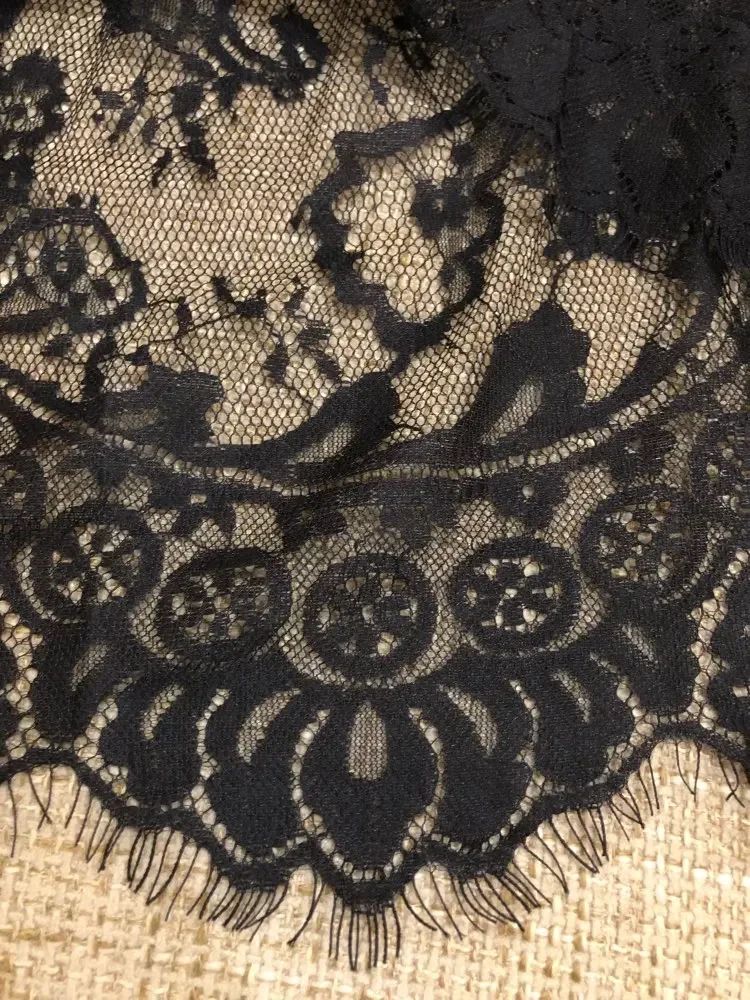 2 Length Elegant Black Skirt White Lace Transparent Long Tulle Skirt Ladies Elastic High Waist Beach Midi Skirt Drop shipping